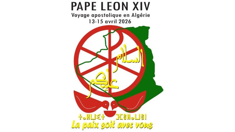 Símbolo de la visita del Papa León XIV a Argelia