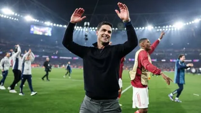El récord histórico de Arteta de llegar a la final de la Champions con el Arsenal